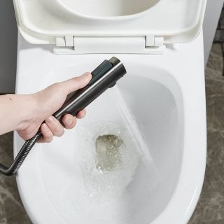 Гигиенический душ со смесителем Rose R1805T-1 пепельный